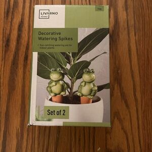 Livarno Decorative Cottagecore Toad Watering Spikes - In Original Packaging